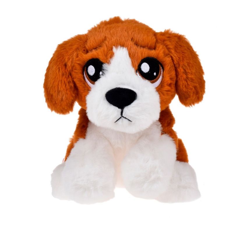ANSALDO - PERRO PELUCHE MATERIAL RECICLADO RESOFTABLES - BEAGLE
