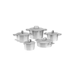 BERGHOFF - BATERIA COCINA 10 PIEZAS SET META