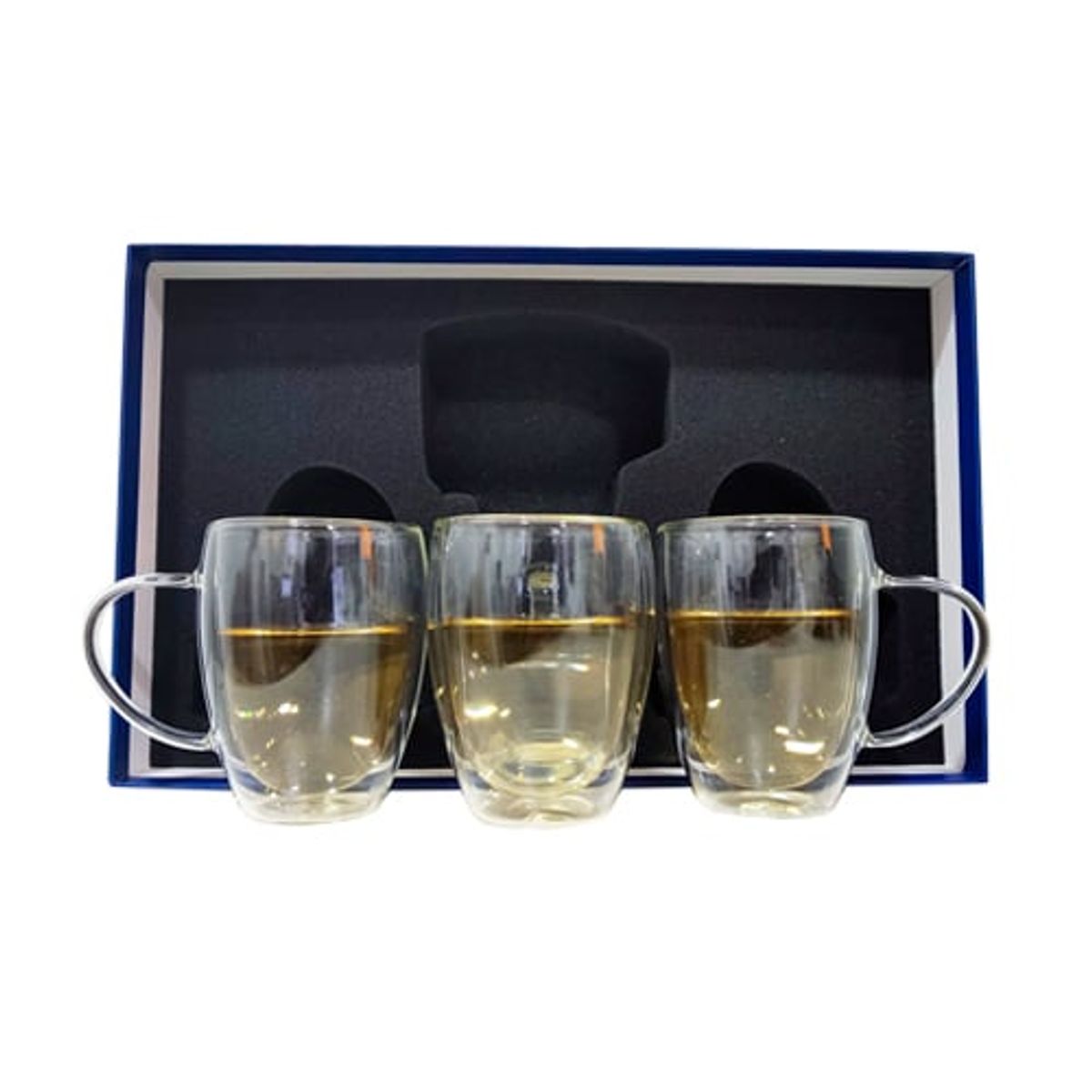 PERFECT CLASS - Set 3 Tazas 350ml Doble Pared