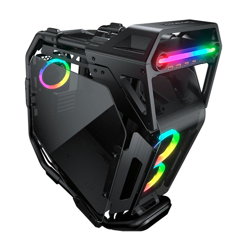 COUGAR - Gabinete Gamer Cougar Cratus 3 ventiladores incluidos