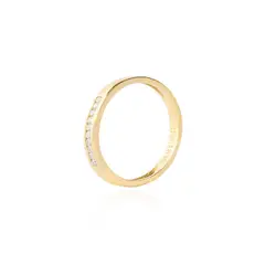 JB JOYAS BARON - Anillo Oro Amarillo 18kt Diamantes 11 Pts