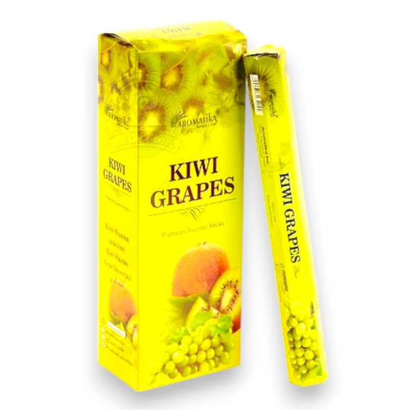 GENERICO - Incienso Aromatika Kiwi y Uvas - 120 varas