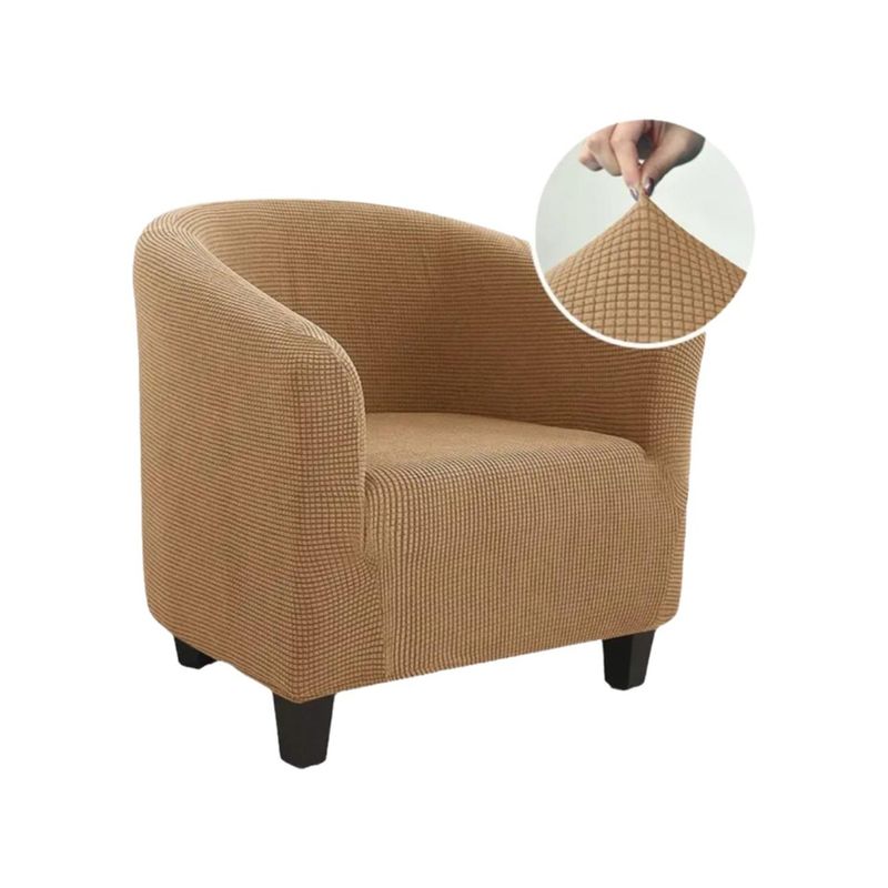 GENERICO - Funda Poltrona Sofa Texturizada Ajustable 8n2