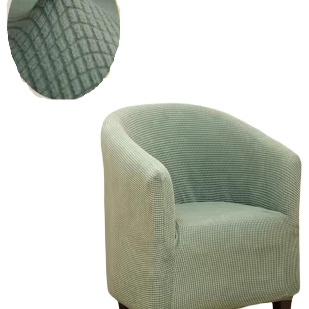GENERICO - Set de 2 Funda Poltrona Sofa Texturizada Ajustable 8n9