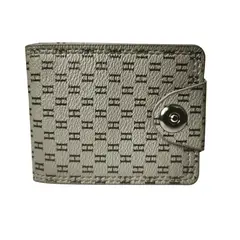 GENERICO - Billetera elegante y resistente capuccino broche