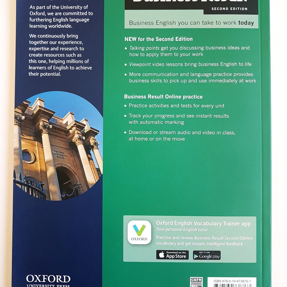 OXFORD - Libro Business Result Pre-Intermediate Students book 2nd Edition