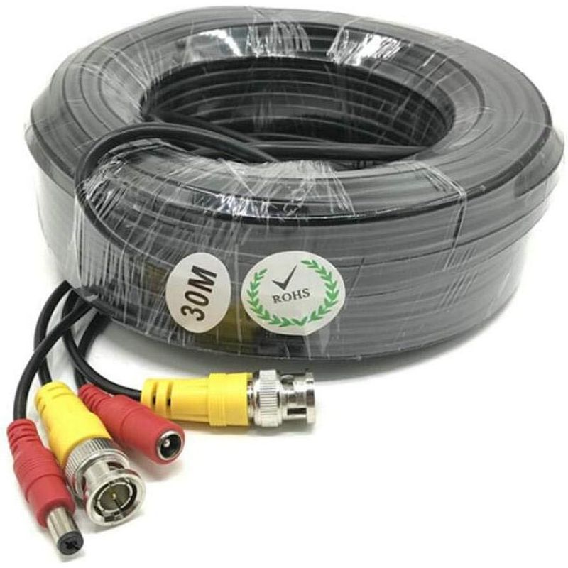 GENERICO - Cable cámara seguridad 30 mts.