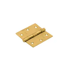 GENERICO - 3 Bisagra con rodamientos Stärk Design de 3x3 2 mm espesor Bronce pulid