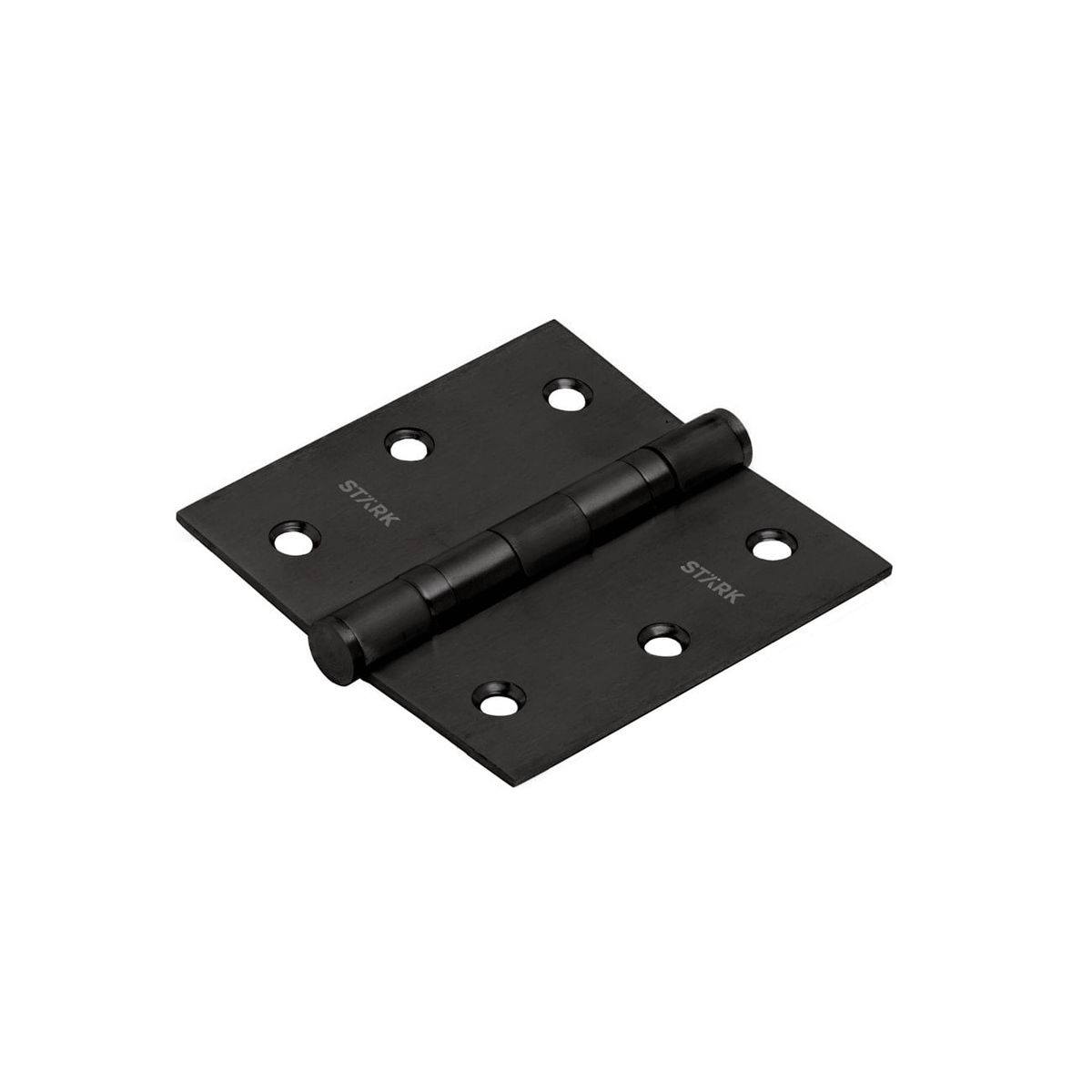 GENERICO - 3 Bisagra con rodamientos de 3x3 2 mm espesor Negro