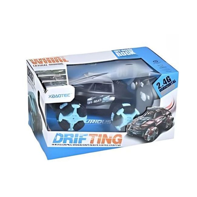 GENERICO - Auto Radio Control Drifting Recargable Usb Azul Acrobatico