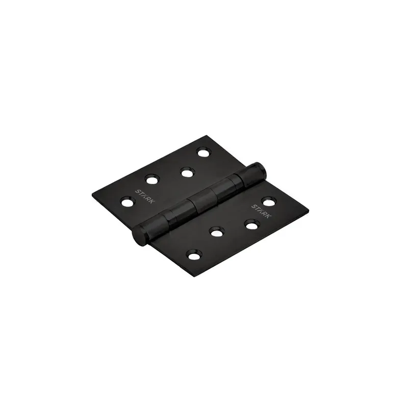 GENERICO - 3 Bisagra con rodamientos de 4x4 2 mm espesor Negro