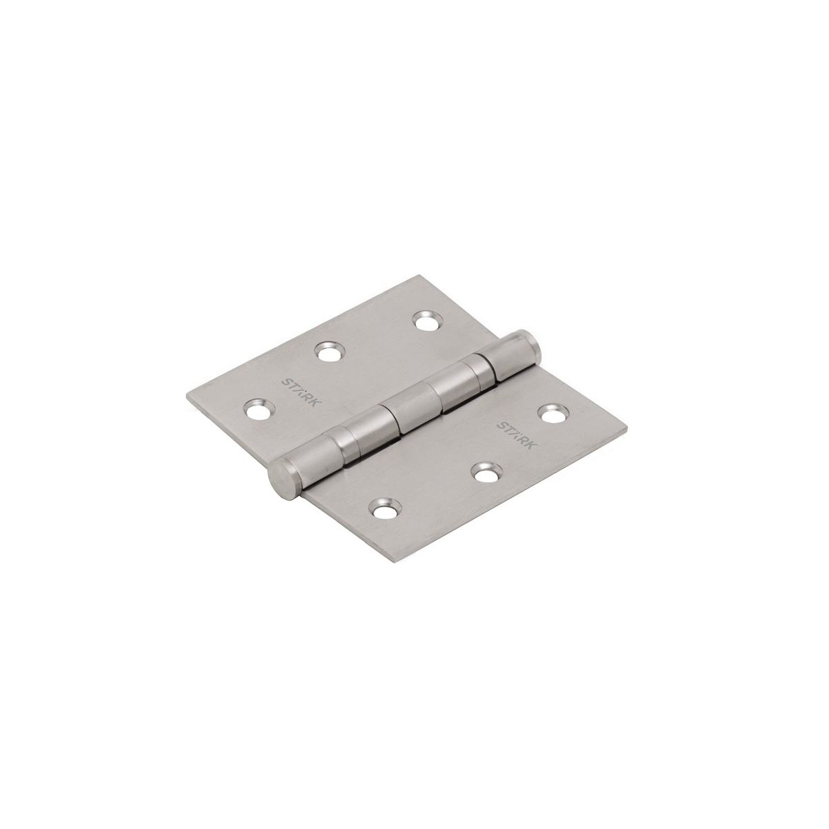 GENERICO - 3 Bisagra con rodamientos de 3x3 2 mm espesor Níquel satin