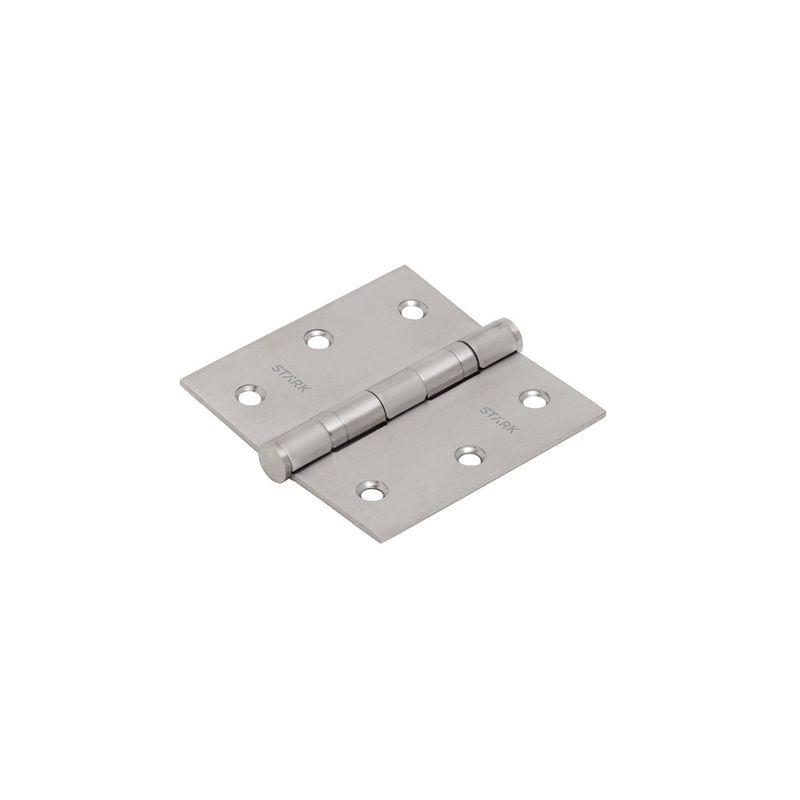 GENERICO - 3 Bisagra con rodamientos de 3x3 2 mm espesor Níquel satin