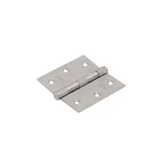 GENERICO - 3 Bisagra con rodamientos de 3x3 2 mm espesor Níquel satin