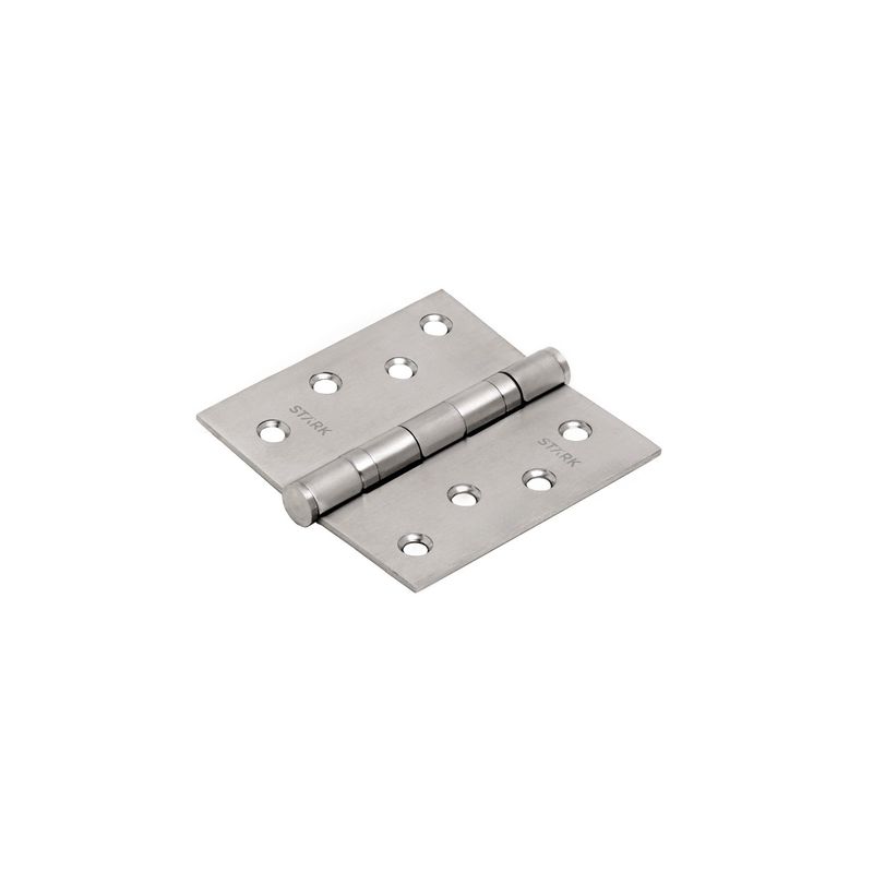 GENERICO - 3 Bisagra con rodamientos de 4x4 2 mm espesor Acero inox