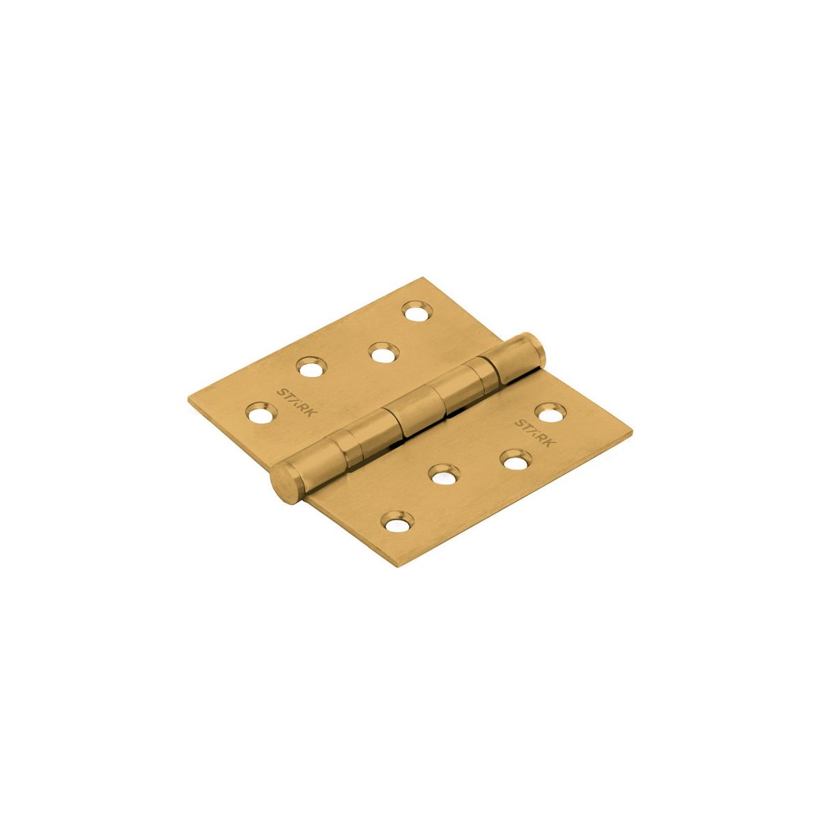 GENERICO - 3 Bisagra con rodamientos de 4x4 2 mm espesor Bronce pulid