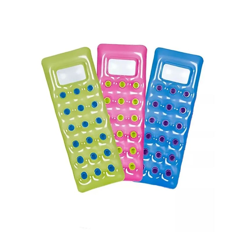 GENERICO - Colchoneta Inflable Para Pileta Piscina Flotador 72x27 Cm