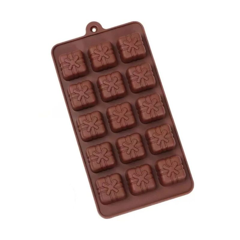 GENERICO - Moldes De Chocolate Moldes Bombones Chocolate Silicona Lazo