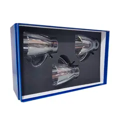 PERFECT CLASS - Set 3 Tazas Cafe 300ml Doble Pared