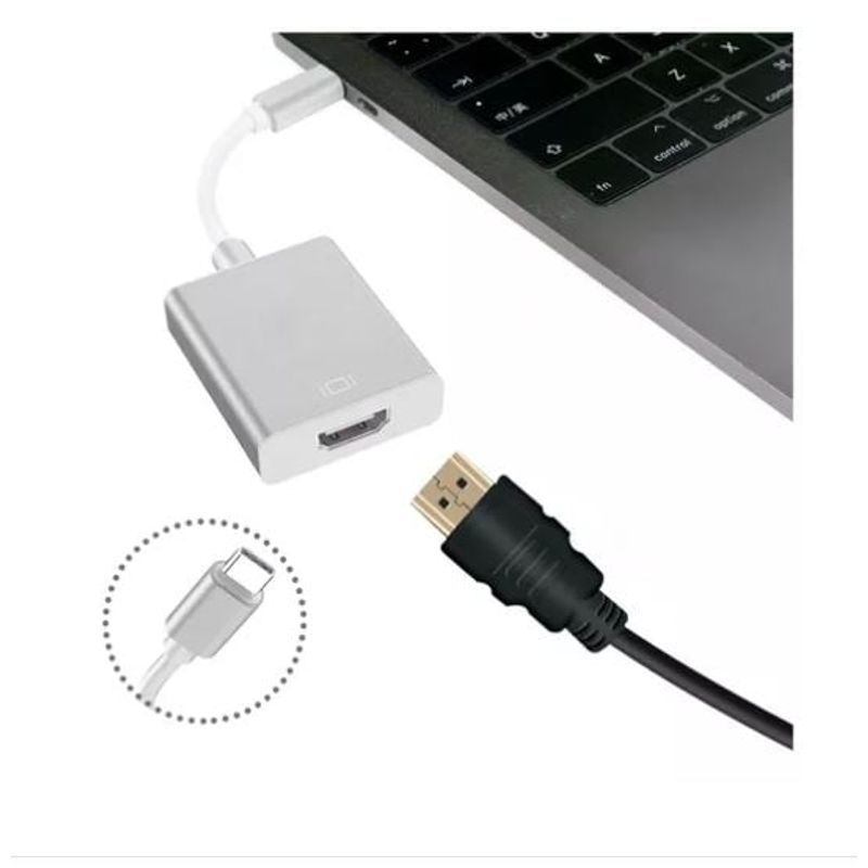 GENERICO - Adaptador C Hdmi Full Hd 1080