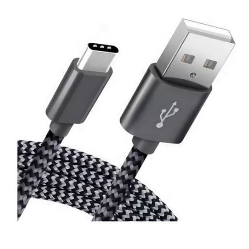 GENERICO - Cable Usb Tipo C Largo 3mts Celular Resistente Reforzado Col