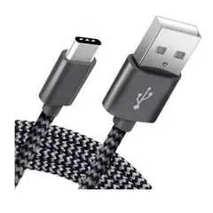 GENERICO - Cable Usb Tipo C Largo 3mts Celular Resistente Reforzado Col