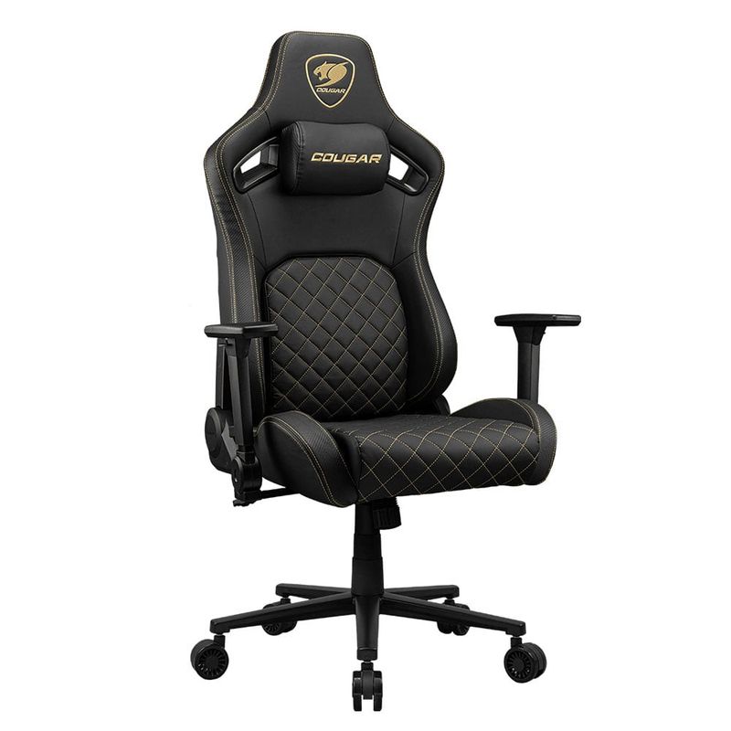 COUGAR - Silla Profesional Cougar Defensor Gold Apoyabrazos plegable 4D