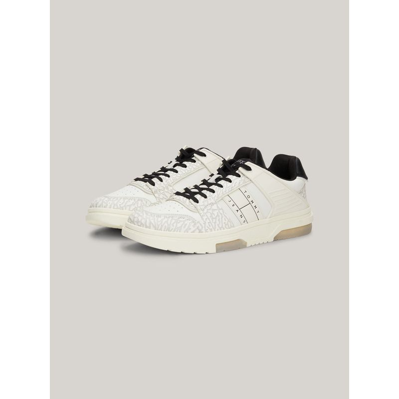 TOMMY HILFIGER - Zapatillas The Brooklyn De Cuero Blanco Tommy Hilfiger