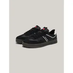 TOMMY HILFIGER - Zapatillas Texturizadas Con Logo Negro