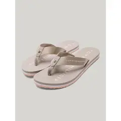 TOMMY HILFIGER - Sandalias Con Logo Solid Verde