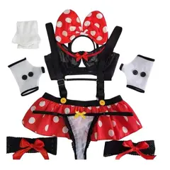 GARSIL - Disfraz Para Mujer Diseño Minnie Con Accesorios---