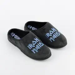 IRON MAIDEN - Pantufla Hombre Skull Gris