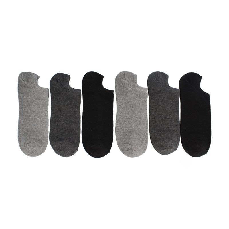 BATA - Calcetines Hombre Bata Six Packlin  Grey An Multicolor