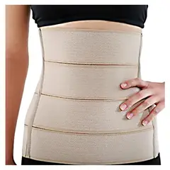 BLUNDING - Faja Abdominal Con Protección Post Operatoria 4 Bandas - Talla XL