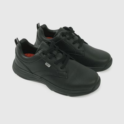 Imagen 1 del producto Zapato Escolar Negro de Cuero con Cordón