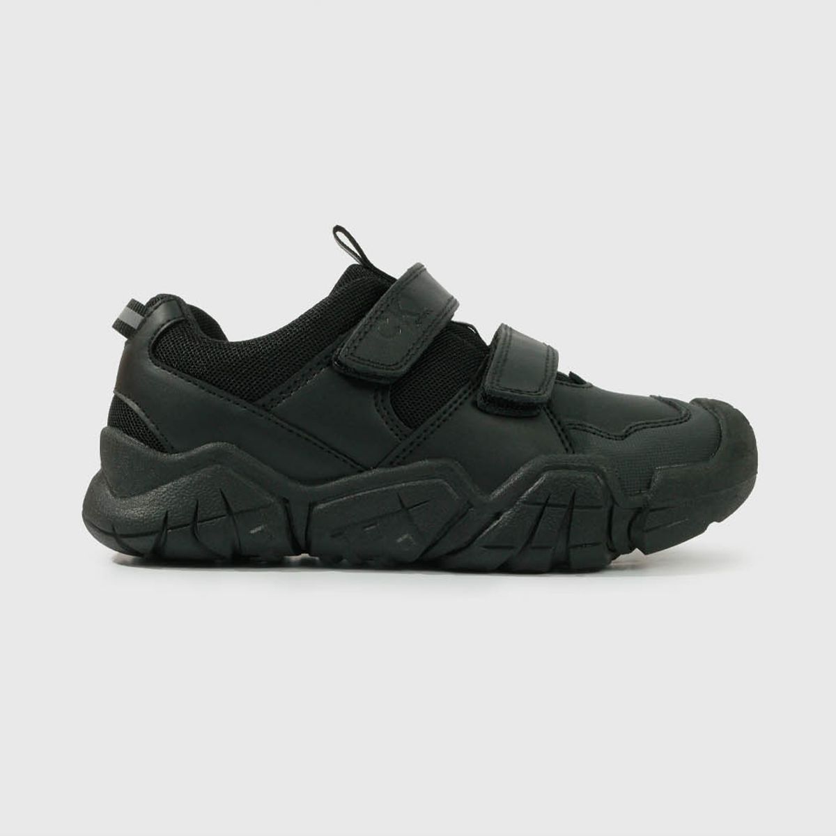 COLLOKY - Zapato Escolar Negro con Velcro