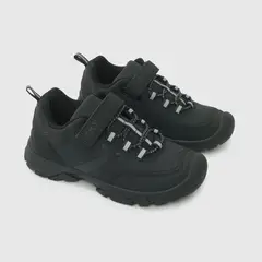 COLLOKY - Zapato Escolar Negro con Velcro para niño