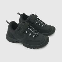 Zapato Escolar Negro con Velcro para niño