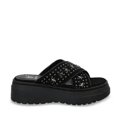 GOTTA - Sandalia Mujer Negra Plataforma 55921