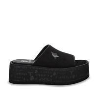 Sandalia Mujer Negra Plataforma 55930