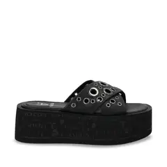GOTTA - Sandalia Mujer Negra Plataforma 55931