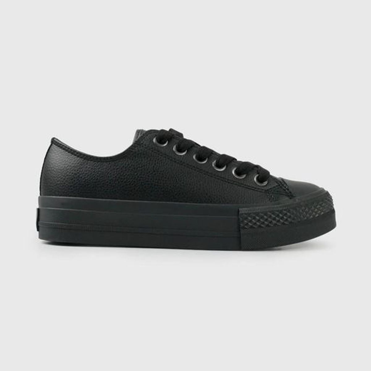 COLLOKY - Zapatilla Negra con Plataforma