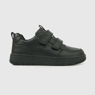 Imagen 2 del producto Zapatilla Escolar Negra con Velcro Unisex Junior