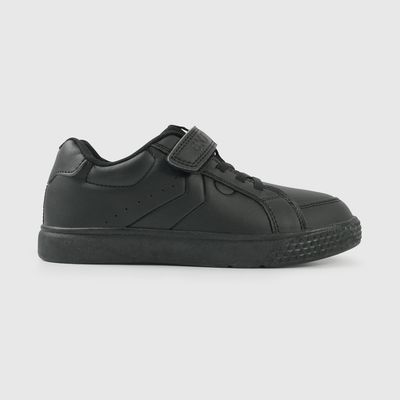 Imagen 2 del producto Zapatilla Escolar Unisex Negra con Velcro