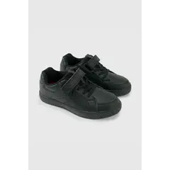 COLLOKY - Zapatilla Escolar Unisex Negra con Velcro
