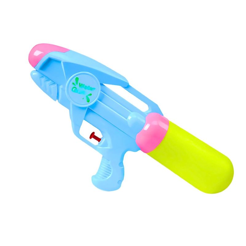 GENERICO - Pistola De Agua 35 CM Juguetes De Verano Azul Amarillo