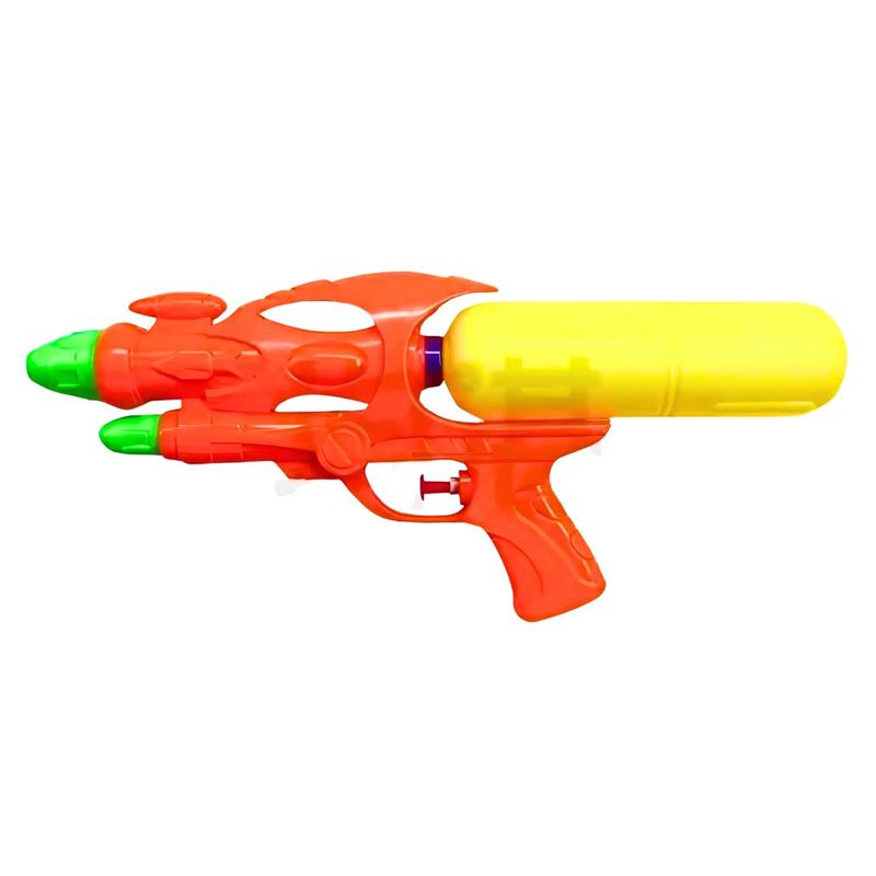 GENERICO - Pistola De Agua 33 CM Juguetes De Verano Naranja Amarillo