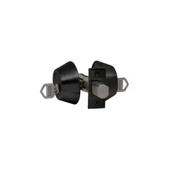 GENERICO - Cerrojo de seguridad cilindro exterior e int Negro mate Stärk Design