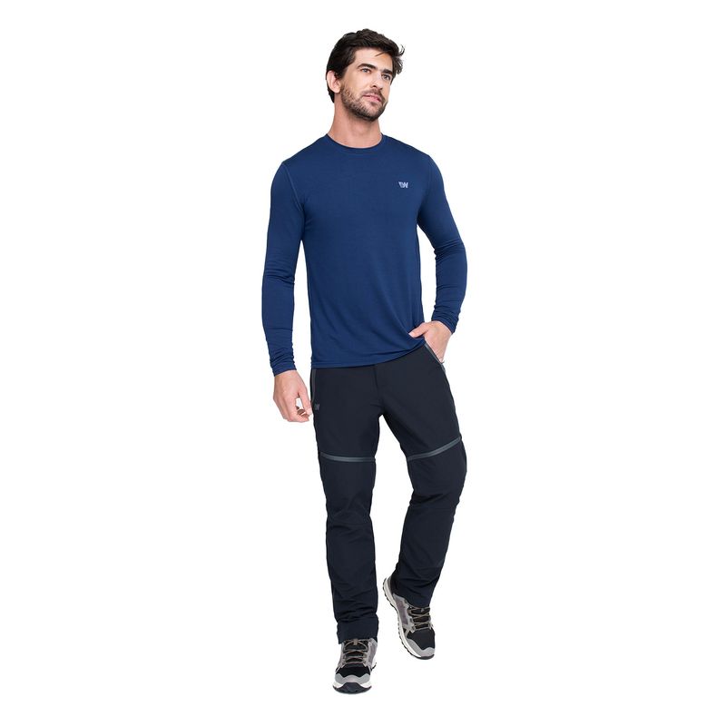 WEINBRENNER - Polera Hombre Weinbrenner Calgary Azul Marino