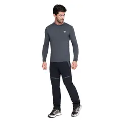 WEINBRENNER - Polera Hombre Calgary Gris Oscuro